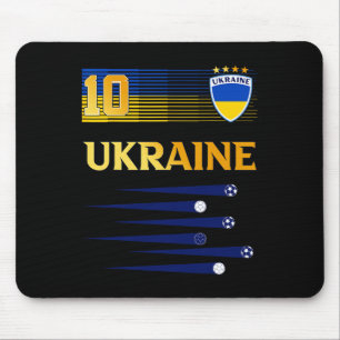 Tapis De Souris Drapeau de l'Ukraine Amoureux de la fierté ukraini