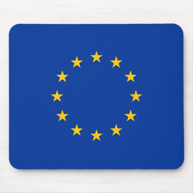 Tapis De Souris Drapeau de l'Union européenne (UE) (Europe) (Devant)