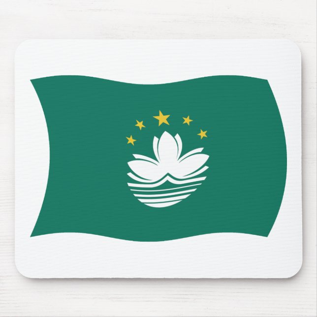 Tapis de souris Drapeau de Macao (Devant)