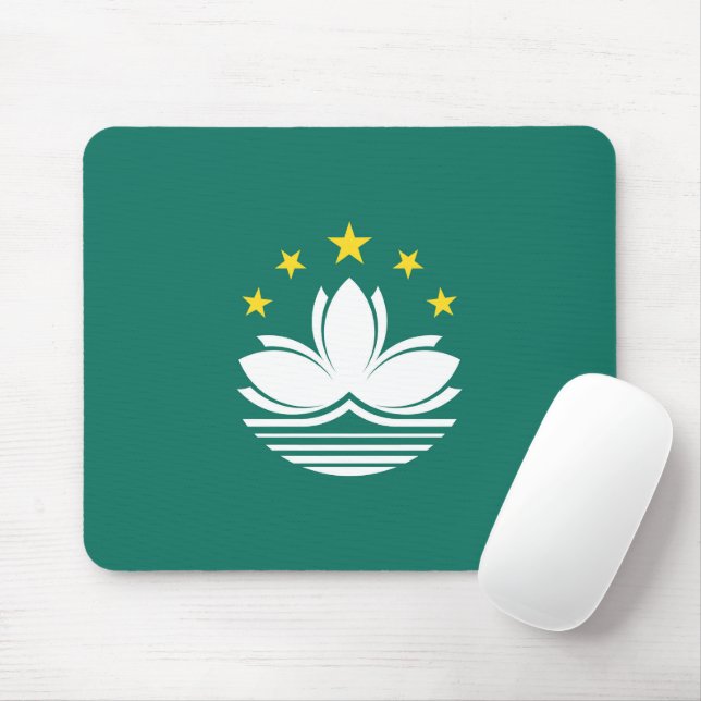 Tapis De Souris Drapeau de Macao (Avec souris)
