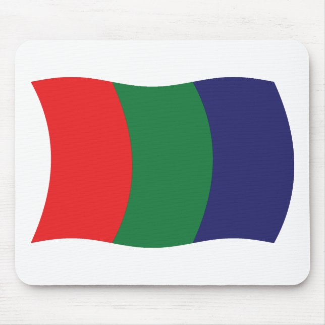 Tapis de souris Drapeau de Mars (Devant)