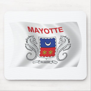 Tapis de souris Drapeau de Mayotte
