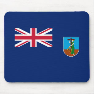 Tapis De Souris Drapeau de Montserrat