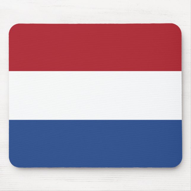Tapis De Souris Drapeau de Mousepad néerlandais (Devant)