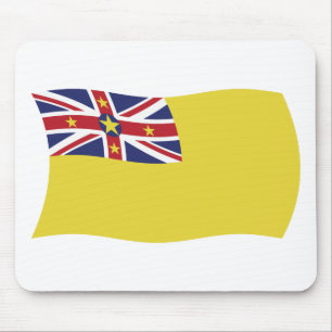 Tapis de souris Drapeau de Nioué