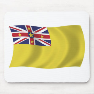 Tapis de souris Drapeau de Nioué