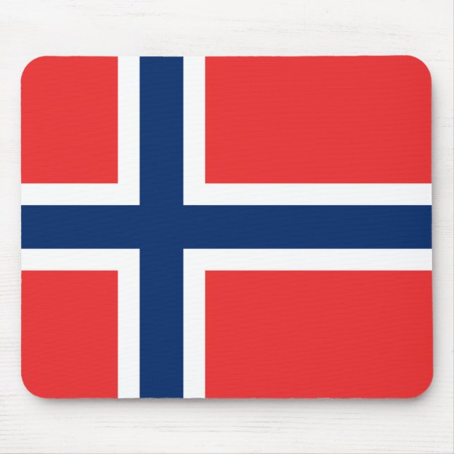 Tapis De Souris Drapeau de Norway (Devant)