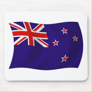 Tapis de souris Drapeau de Nouvelle-Zélande