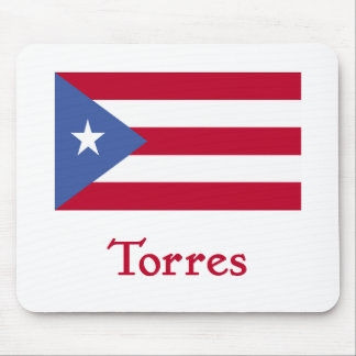 Tapis De Souris Drapeau de Portoricain de Torres