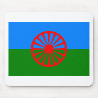 Tapis De Souris Drapeau de Roma (drapeau Romani)