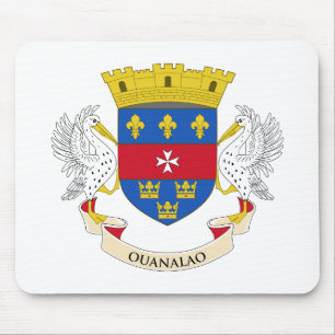 Tapis De Souris Drapeau de Saint-Barthélemy