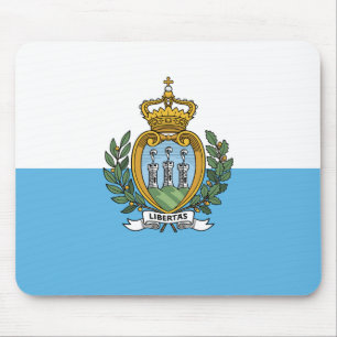 Tapis De Souris Drapeau de Saint-Marin