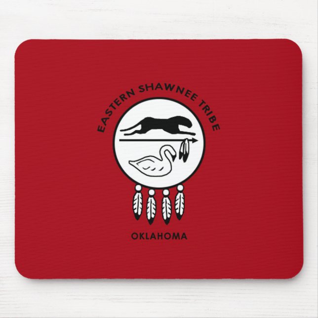 Tapis De Souris Drapeau de Shawnee oriental (Devant)