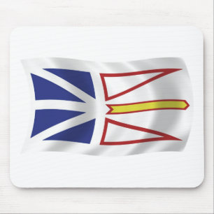Tapis de souris Drapeau de Terre-Neuve-et-Labrador