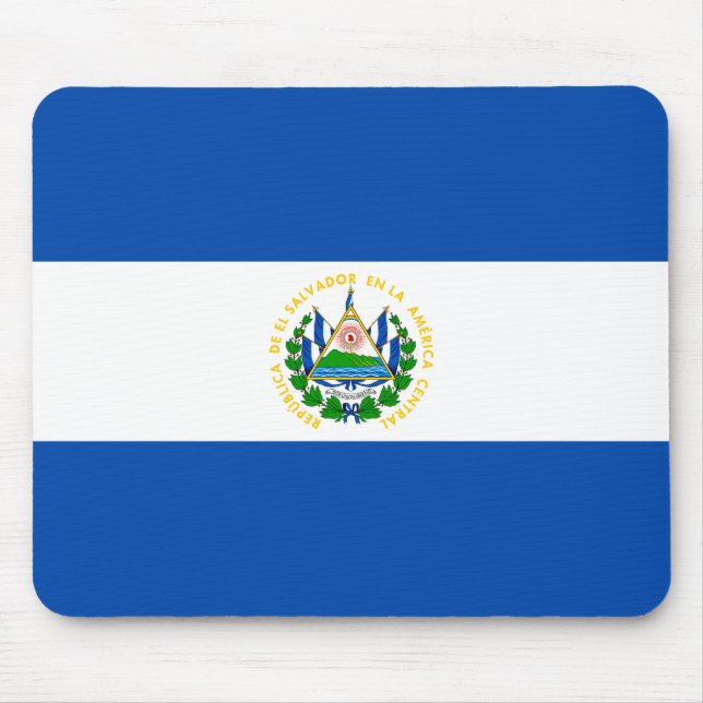 Tapis De Souris Drapeau d'El Salvador (Devant)