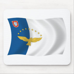Tapis de souris Drapeau des Açores