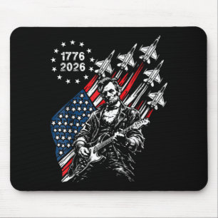Tapis De Souris Drapeau des avions de combat 250 ans Abe Lincoln j