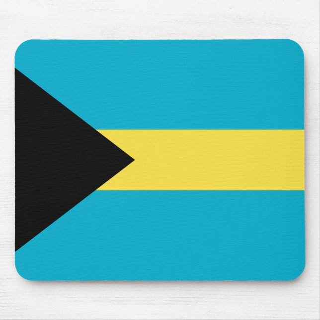 Tapis De Souris Drapeau des Bahamas (Devant)
