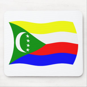 Tapis de souris Drapeau des Comores