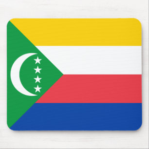 Tapis De Souris Drapeau des Comores