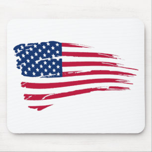TAPIS DE SOURIS DRAPEAU DES ETATS-UNIS