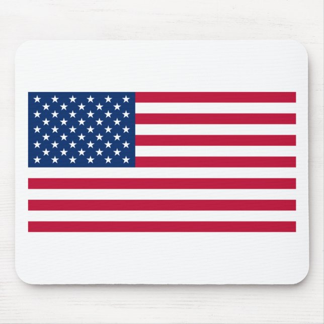 Tapis De Souris Drapeau des États-Unis d'Amérique (Devant)
