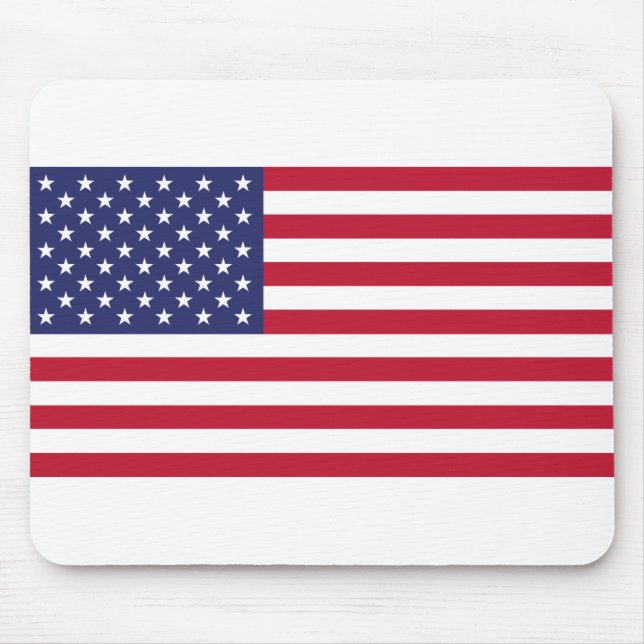 Tapis De Souris Drapeau des États-Unis d'Amérique (Devant)