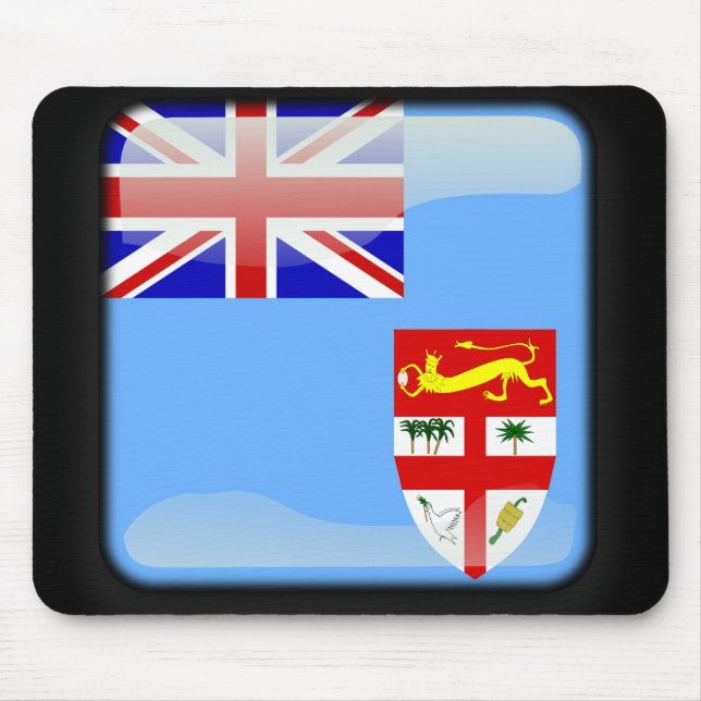 Tapis De Souris Drapeau des Fidji (Devant)