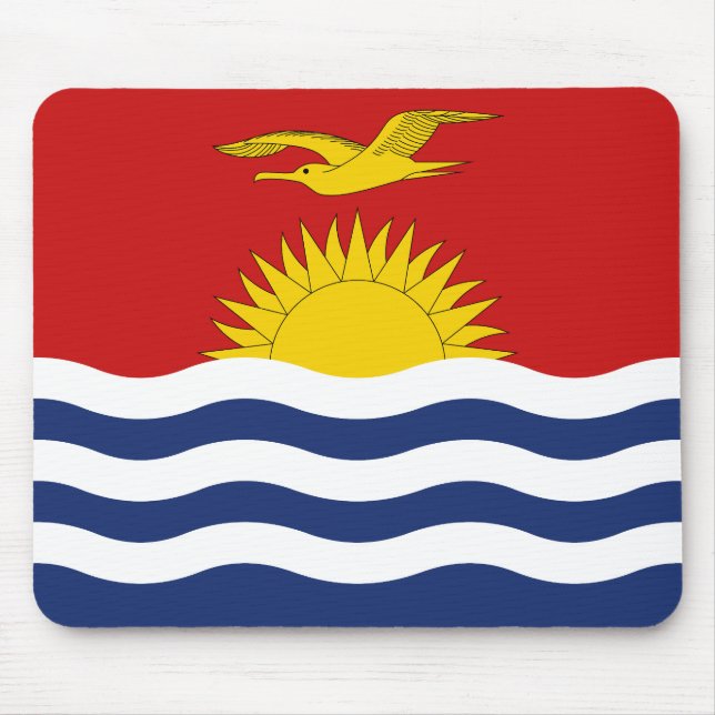 Tapis De Souris Drapeau des Kiribati (Devant)