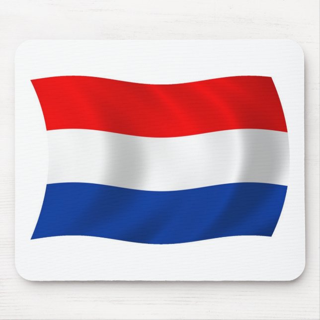 Tapis de souris Drapeau des Pays-Bas (Devant)