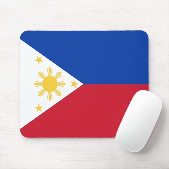 Tapis De Souris drapeau des Philippines (Avec souris)