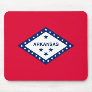 Tapis De Souris Drapeau d'État Arkansas