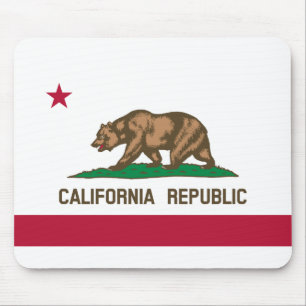 Tapis De Souris Drapeau d'État de Californie