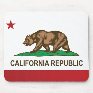 Tapis De Souris Drapeau d'État de Californie, États-Unis