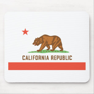 Tapis De Souris Drapeau d'état de la Californie