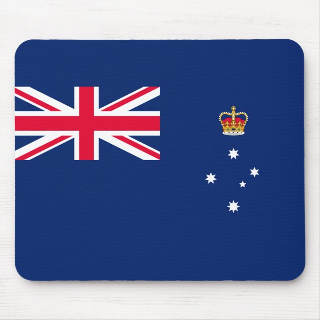 Tapis De Souris Drapeau d'État de Victoria (Australie) (Devant)