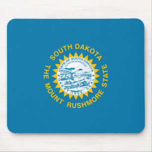 Tapis De Souris Drapeau d'État du Dakota du Sud