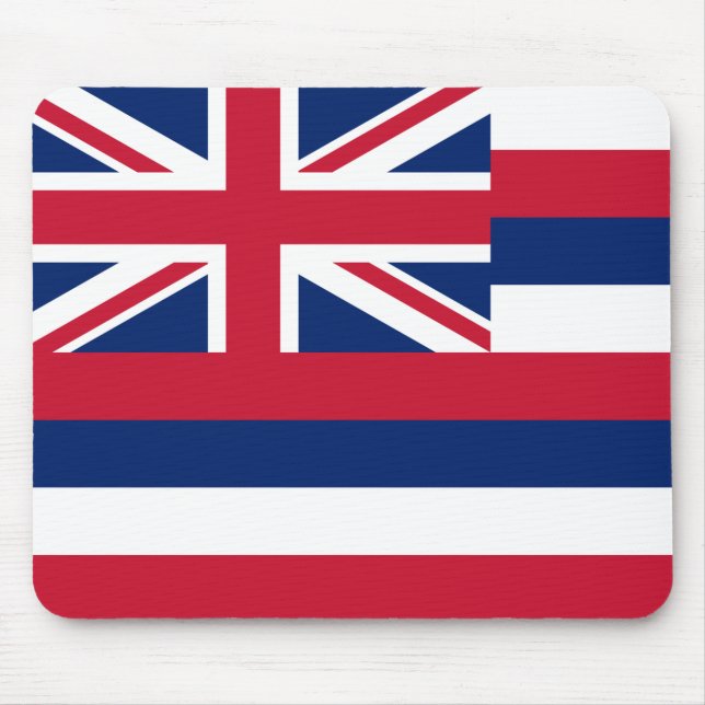 Tapis De Souris Drapeau d'Hawaï (État des États-Unis) (Devant)