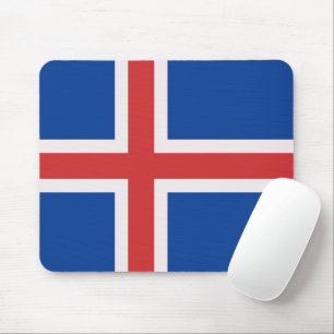 Tapis De Souris drapeau d'Islande