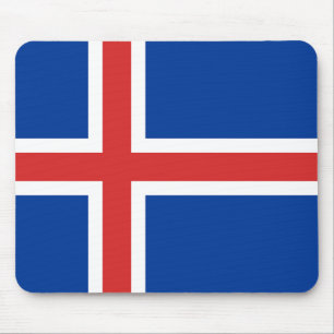 Tapis De Souris Drapeau d'Islande Mousepad