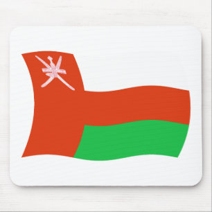 Tapis de souris Drapeau d'Oman