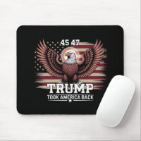 Drapeau du 45e et 47e président Trump 2025 Aigle A