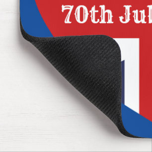 Tapis De Souris Drapeau du 70e jubilé 2022/Angleterre