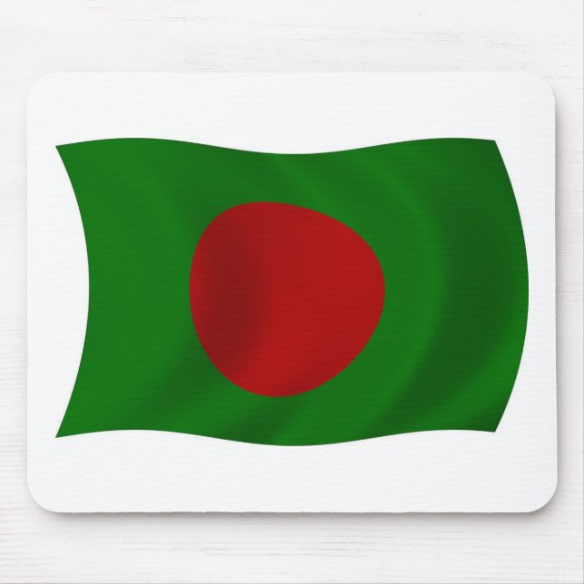 Tapis de souris Drapeau du Bangladesh (Devant)