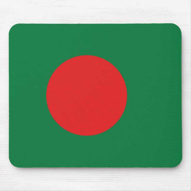 Tapis De Souris Drapeau du Bangladesh Mousepad (Devant)