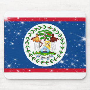 Tapis De Souris Drapeau du Belize