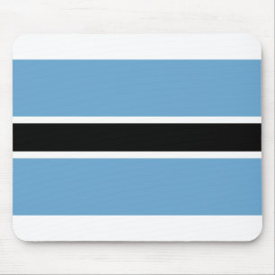 Tapis De Souris Drapeau du Botswana