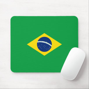 Tapis De Souris Drapeau du Brésil