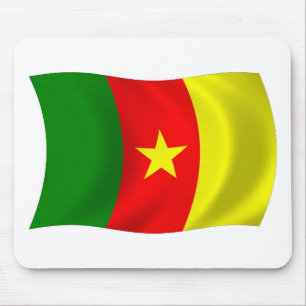 Tapis de souris Drapeau du Cameroun