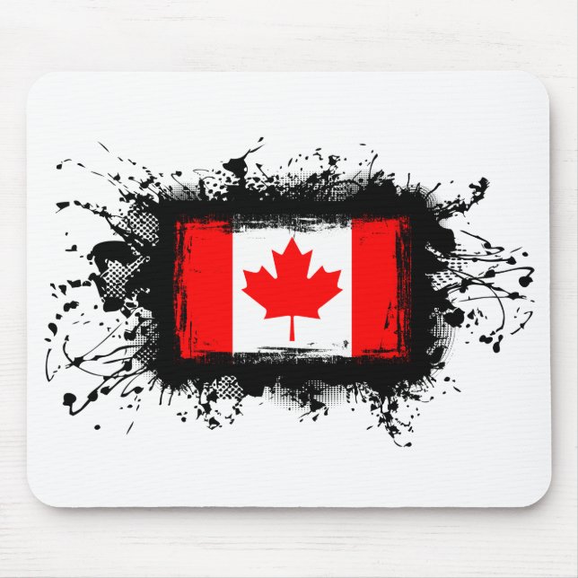 Tapis De Souris Drapeau du Canada (Devant)